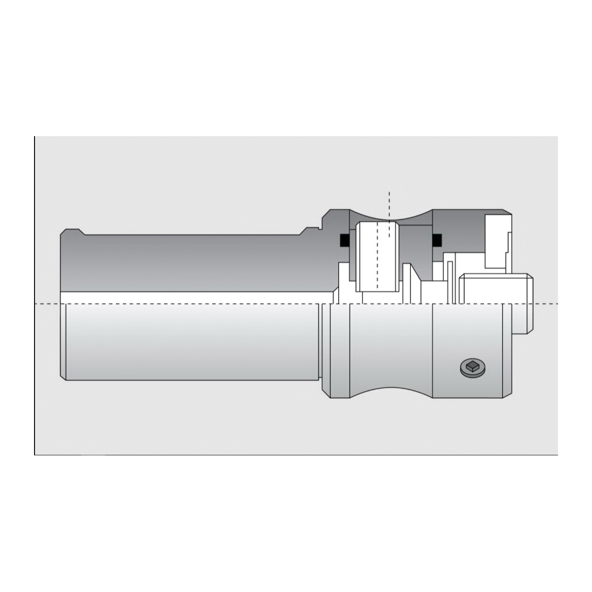BODY RMR 2.756IN CYL 4.724IN 25MM RH