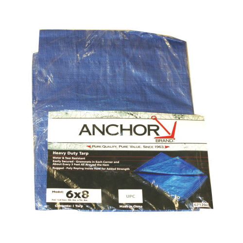 11004 6X 8FT POLYETHYLENE TARP