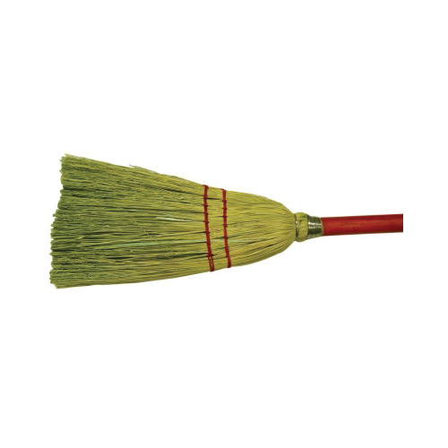BROOM TOY 33IN CORN BLN 22INL