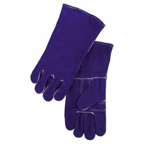GLOVES WELDING L SPLIT COWHIDE LTHR BL