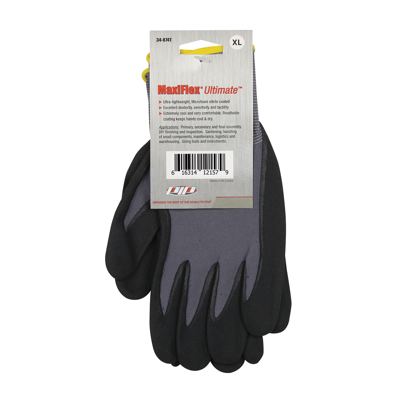 GLOVES GP CTD 2XL MICROFOAM NITRILE