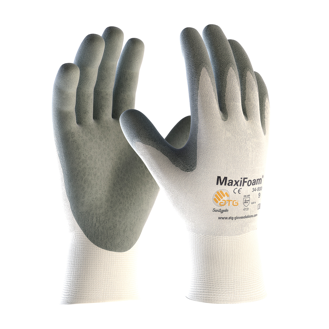 GLOVES GP WORK CTD 2XL NITRILE/NYL NYL