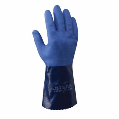 GLOVES RESISTANT CHEMICAL M/SZ 8 BL 12IN