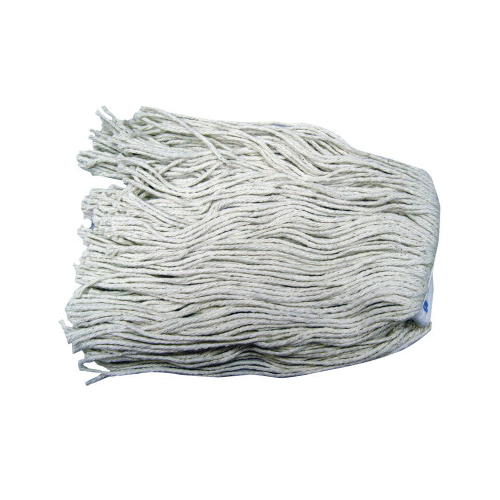 HEAD MOP 20OZ 18IN 6IN 1-1/4IN WHT SDL