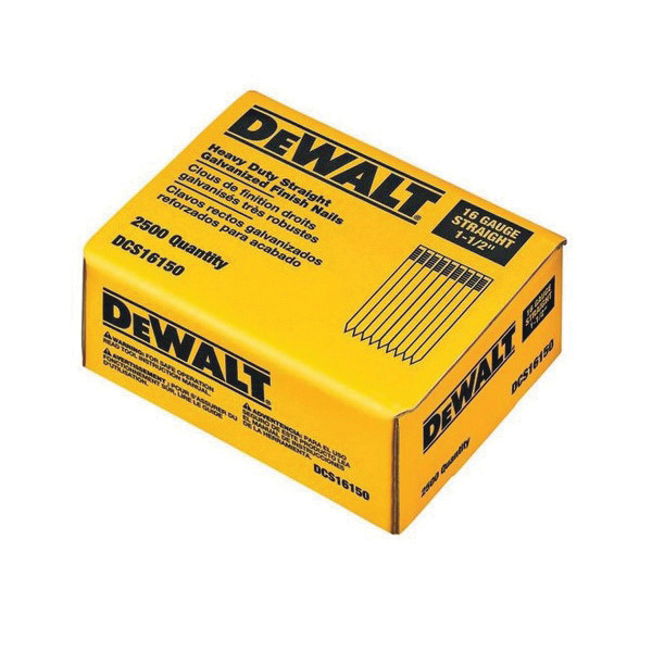 NAIL COLLATED 1-1/2IN 16GA GALV STL T-H