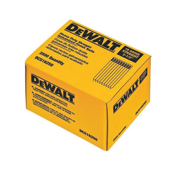 NAIL COLLATED 2-1/2IN 16GA GALV STL T-H