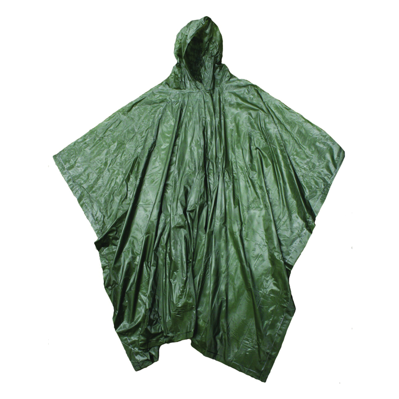 PONCHO RAIN UNIV 80IN GRN 0.1 MM VINYL