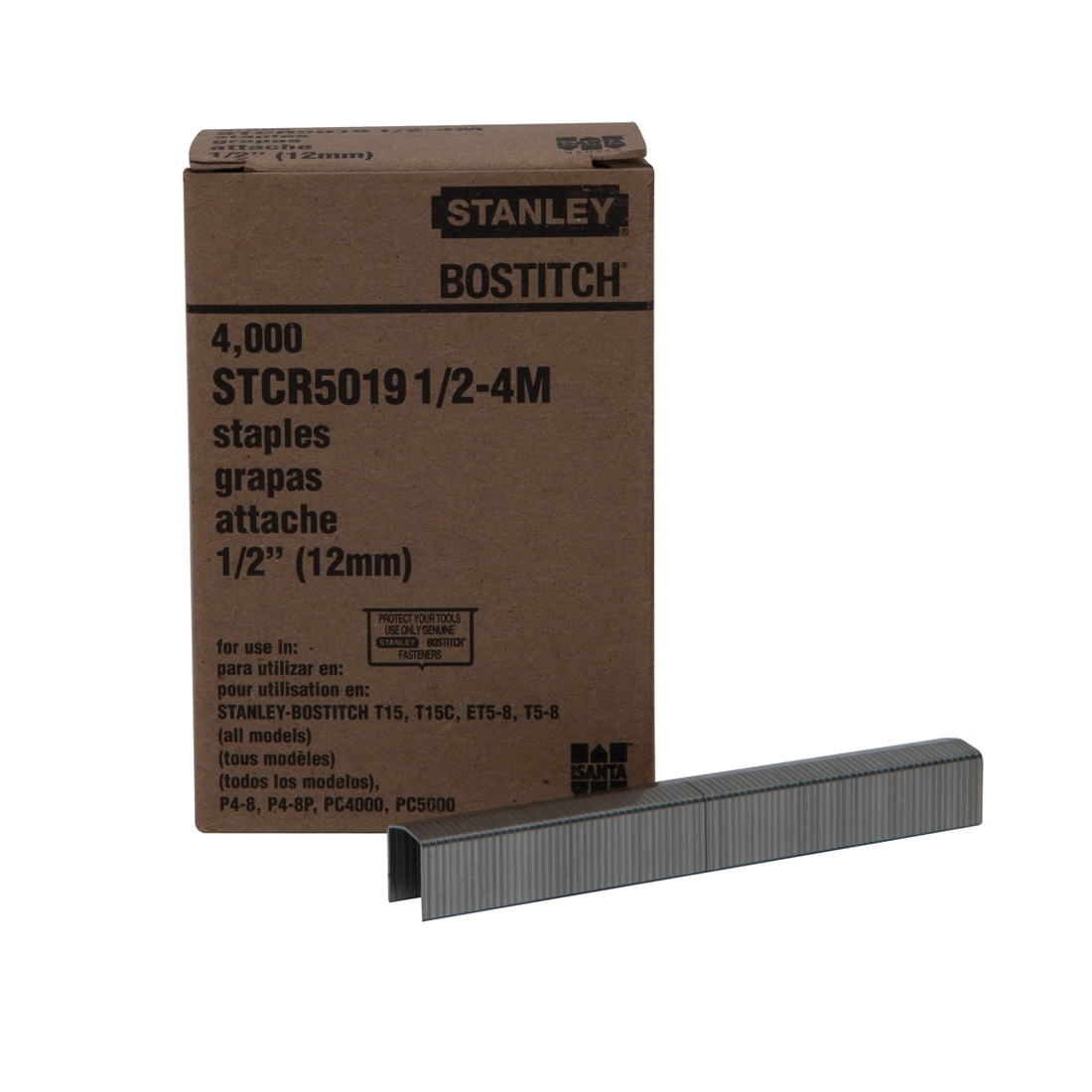 STAPLES 1/2IN CHISEL HCS 7/16IN