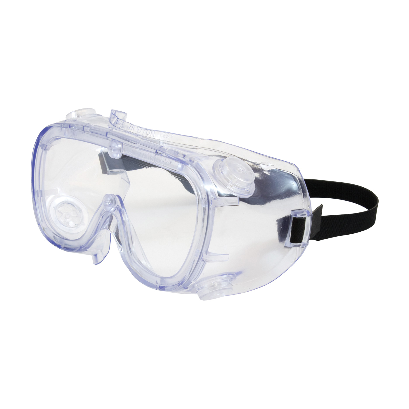 GOGGLES PROT A-FOG/A-SCRATCH CLEAR ELAS