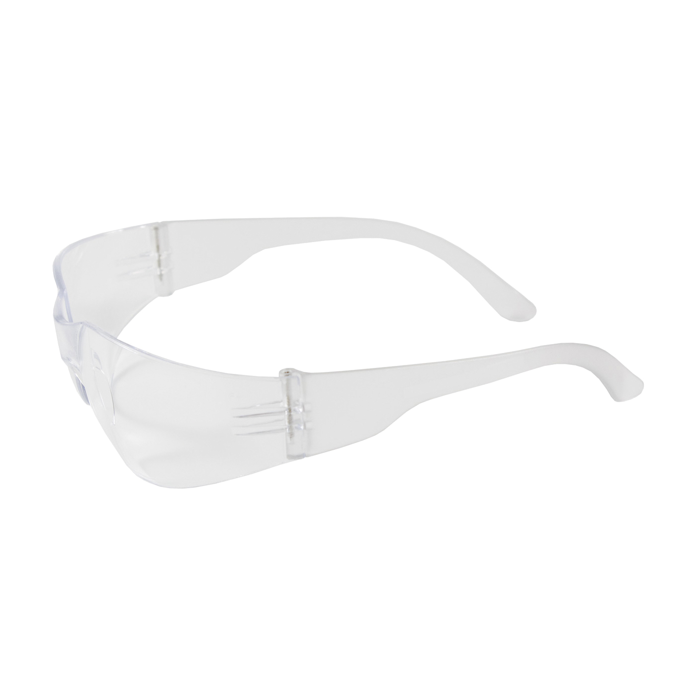 GLASSES PROT A-SCRATCH CLEAR RIMLESS