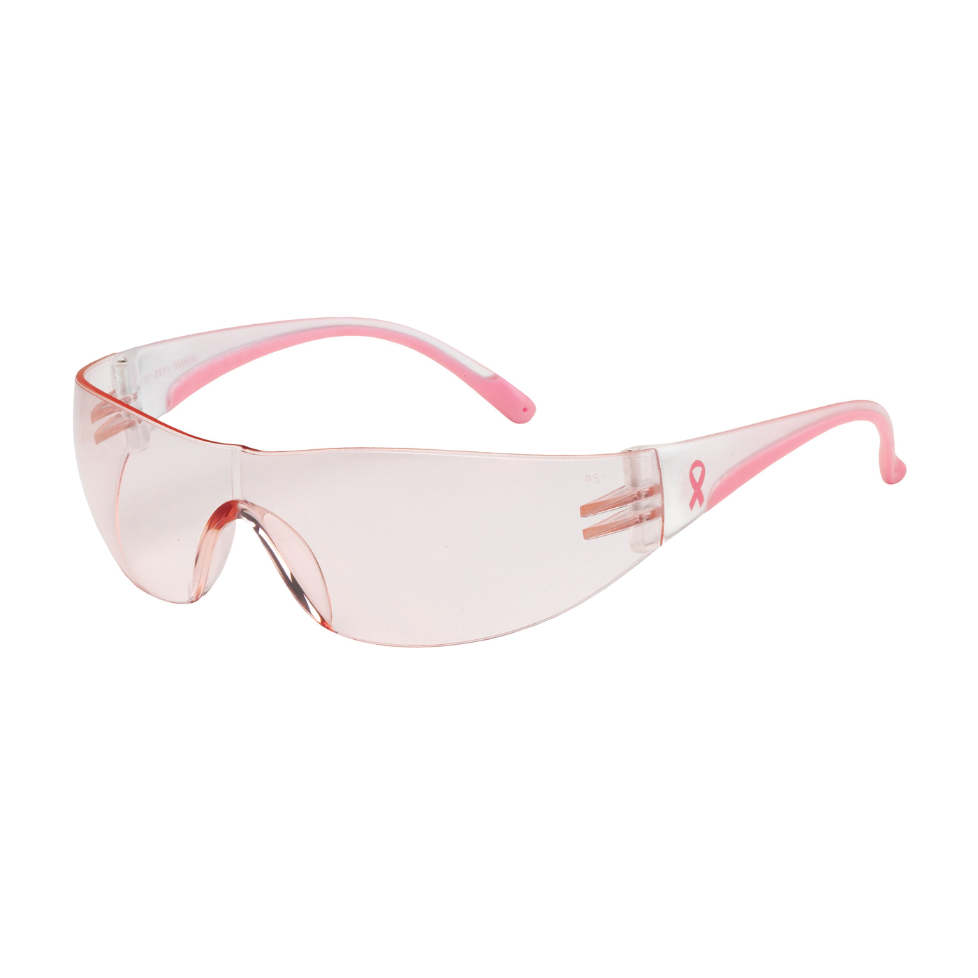 GLASSES PROT A-SCRATCH PINK RIMLESS S