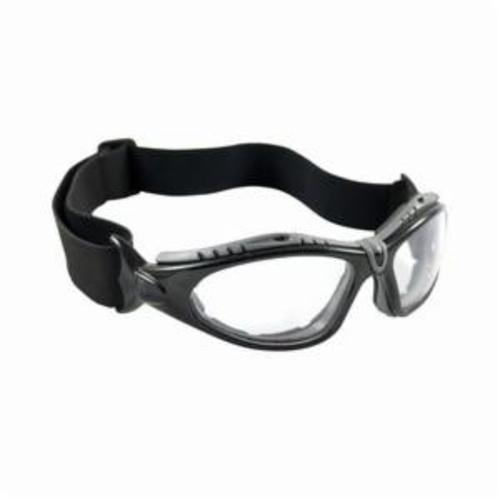 GLASSES SAF CLEAR FULL FRAMED BK/GRA