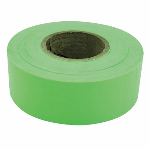 TAPE FLAGGING FLUOR LIME PVC 4MIL 150FT