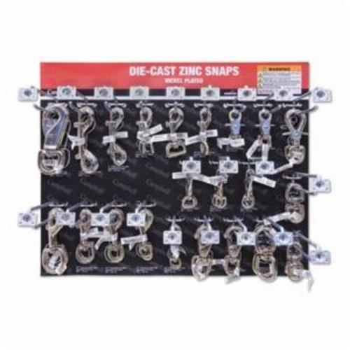 ASSORTMENT DSPL SNAP NP DIE CAST ZINC