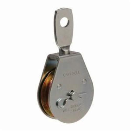 PULLEY EYE 1-1/2IN 420LB ZINC PLD 3/8IN
