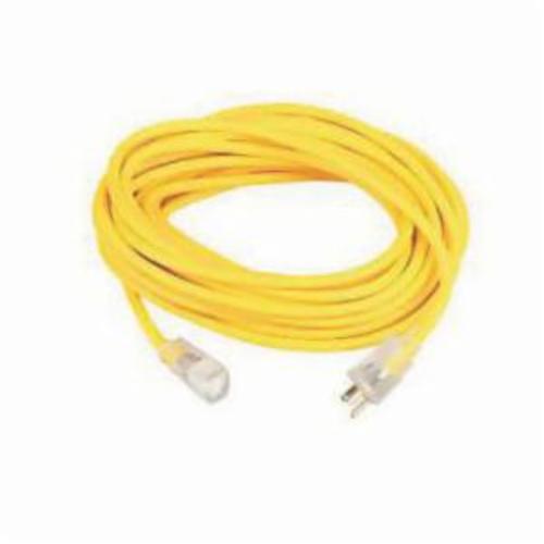 CORD EXT 15 A AT 125 VAC 25FT 3 12AWG