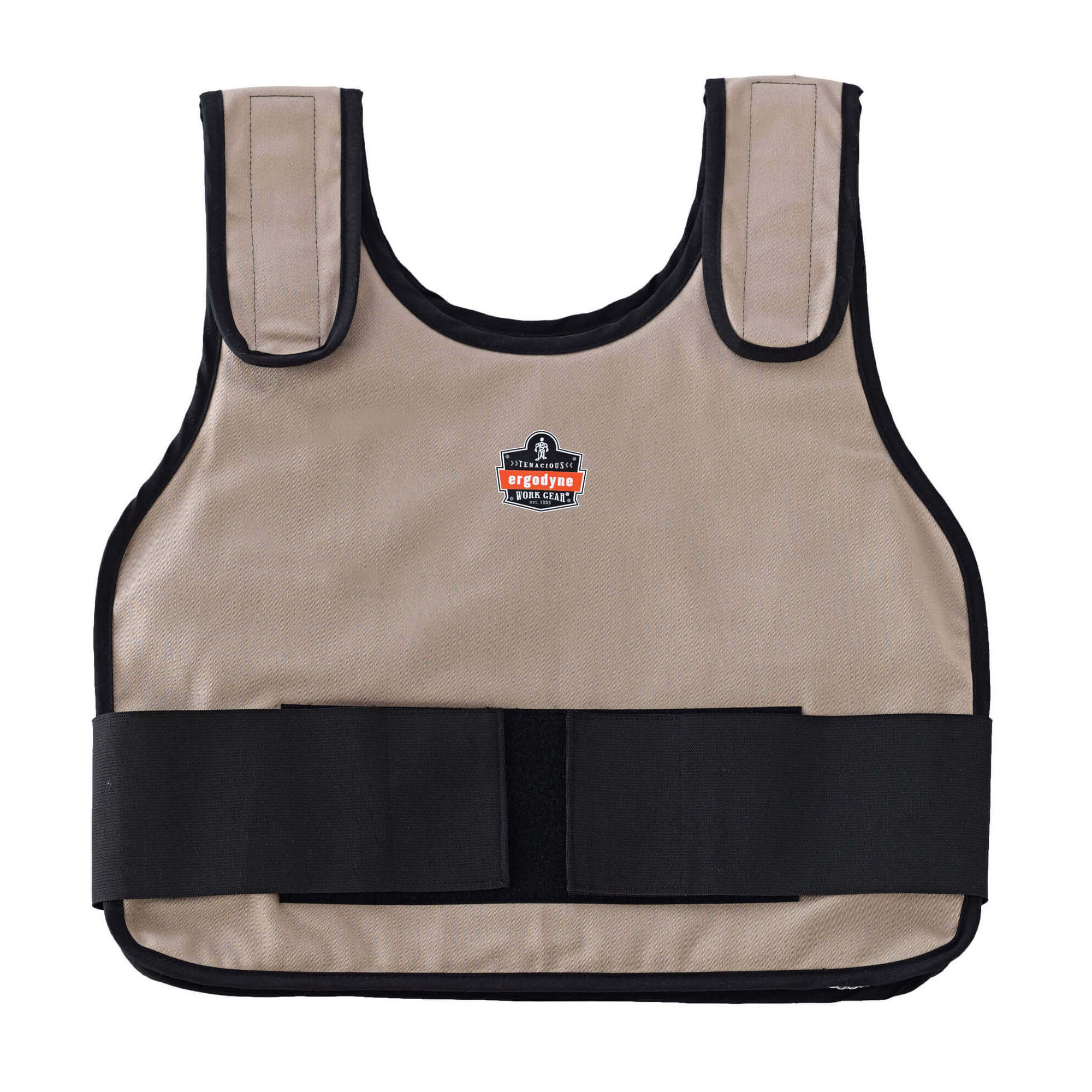 VEST COOLING L/XL KHAKI 4HR PH CHG