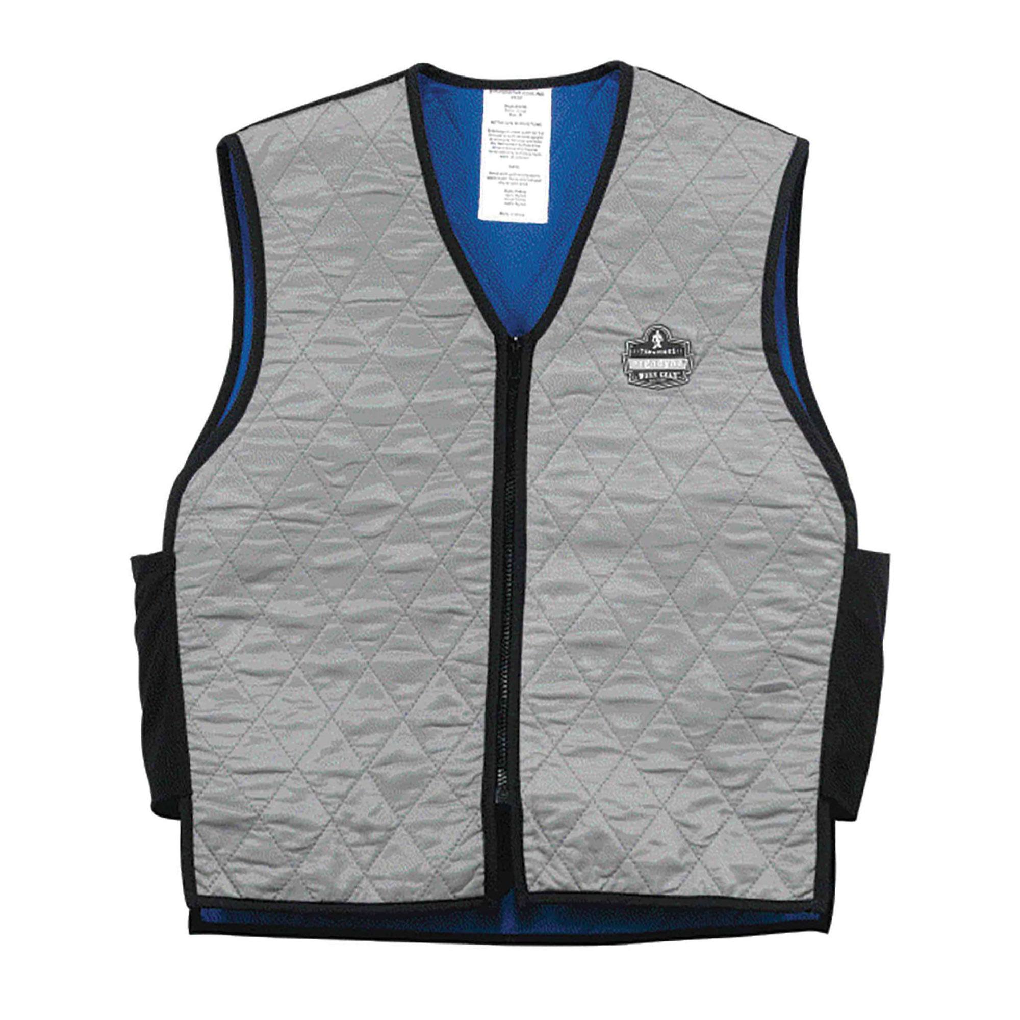 VEST COOLING 2XL GRA FR ZIPPER 24IN 6665