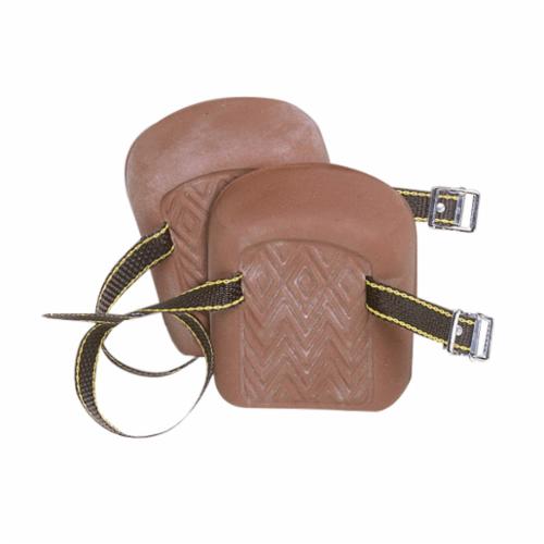 PAD KNEE UNIV RUBB BRN WEB