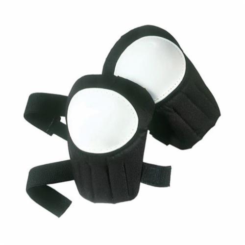 PAD KNEE BLK/WHT PLSTC ELASTIC 2STRAP