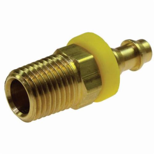 FITTING BARB 1/4IN MPT RGD BRS LO