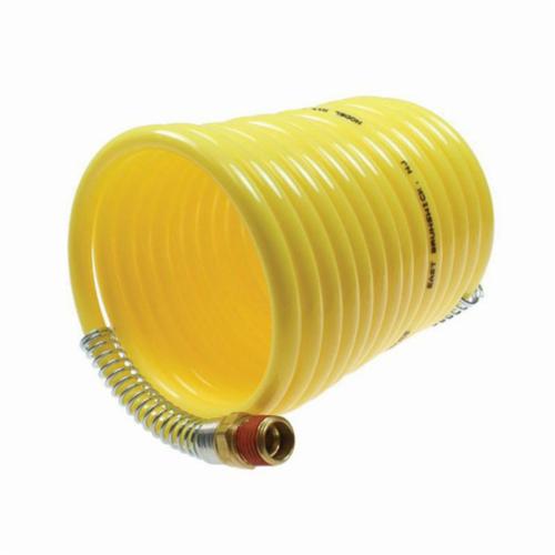 HOSE AIR COIL 1/4IN 1/4 IN MPT SWVL NYLN