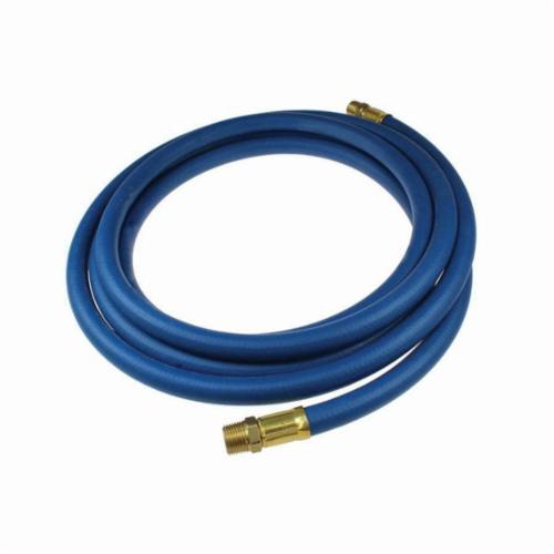 HOSE MP 3/8IN 1/4 IN MPT RGD 50FT L BLU