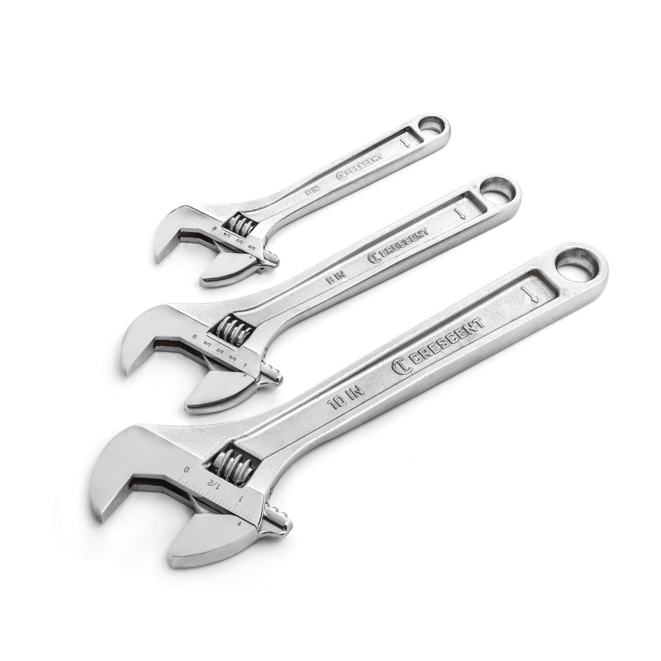 ADJUSTABLE WRENCH SET IMPRL/METRIC 3