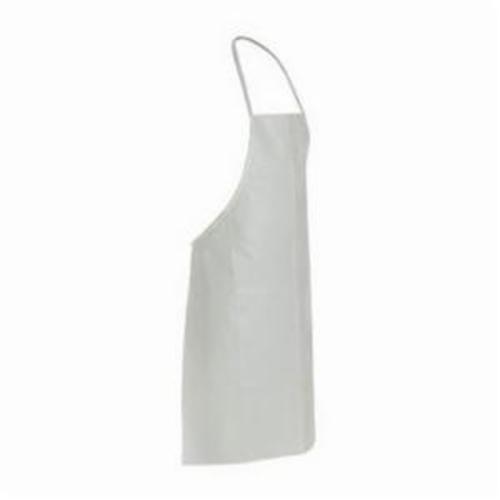 APRON BIB RESISTANT CHEMICAL UNIV WHT