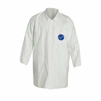 COAT LAB DISPOSABLE 2XL WHT 41-3/4IN 2