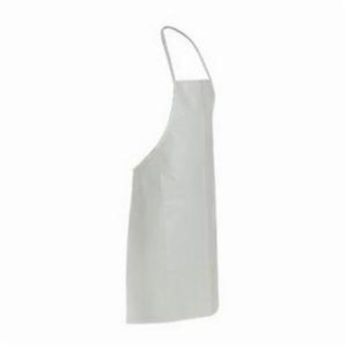 APRON BIB RESISTANT CHEMICAL UNIV WHT