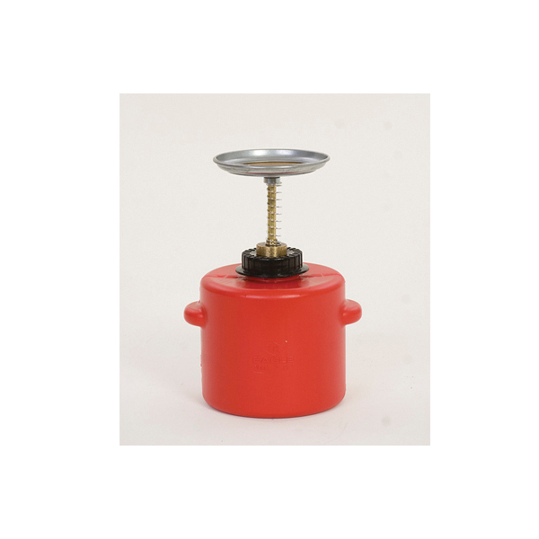 2QT NON-METALLIC PLUNGER CAN