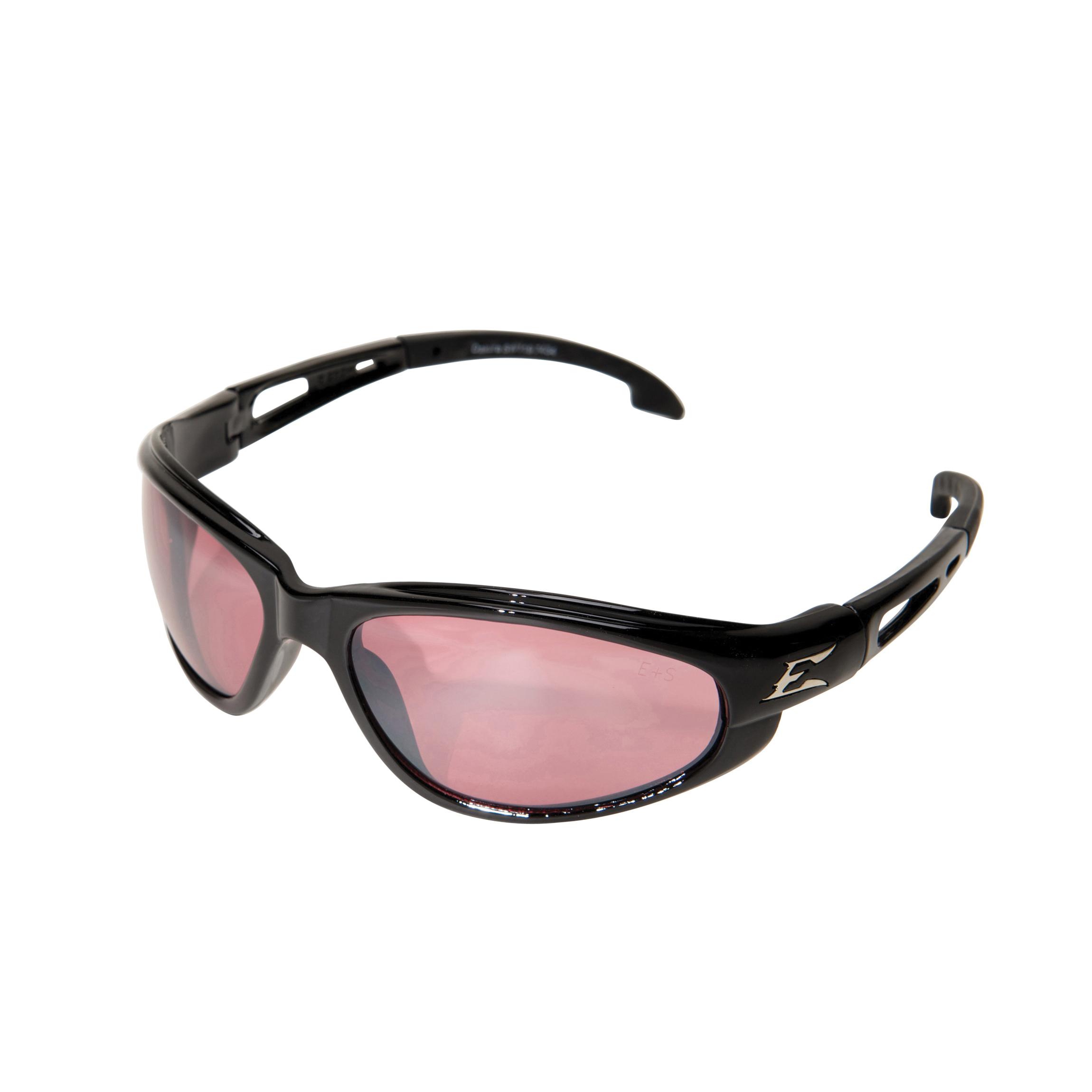 GLASSES PROT UNIV A-SCRATCH ROSE BK NYL