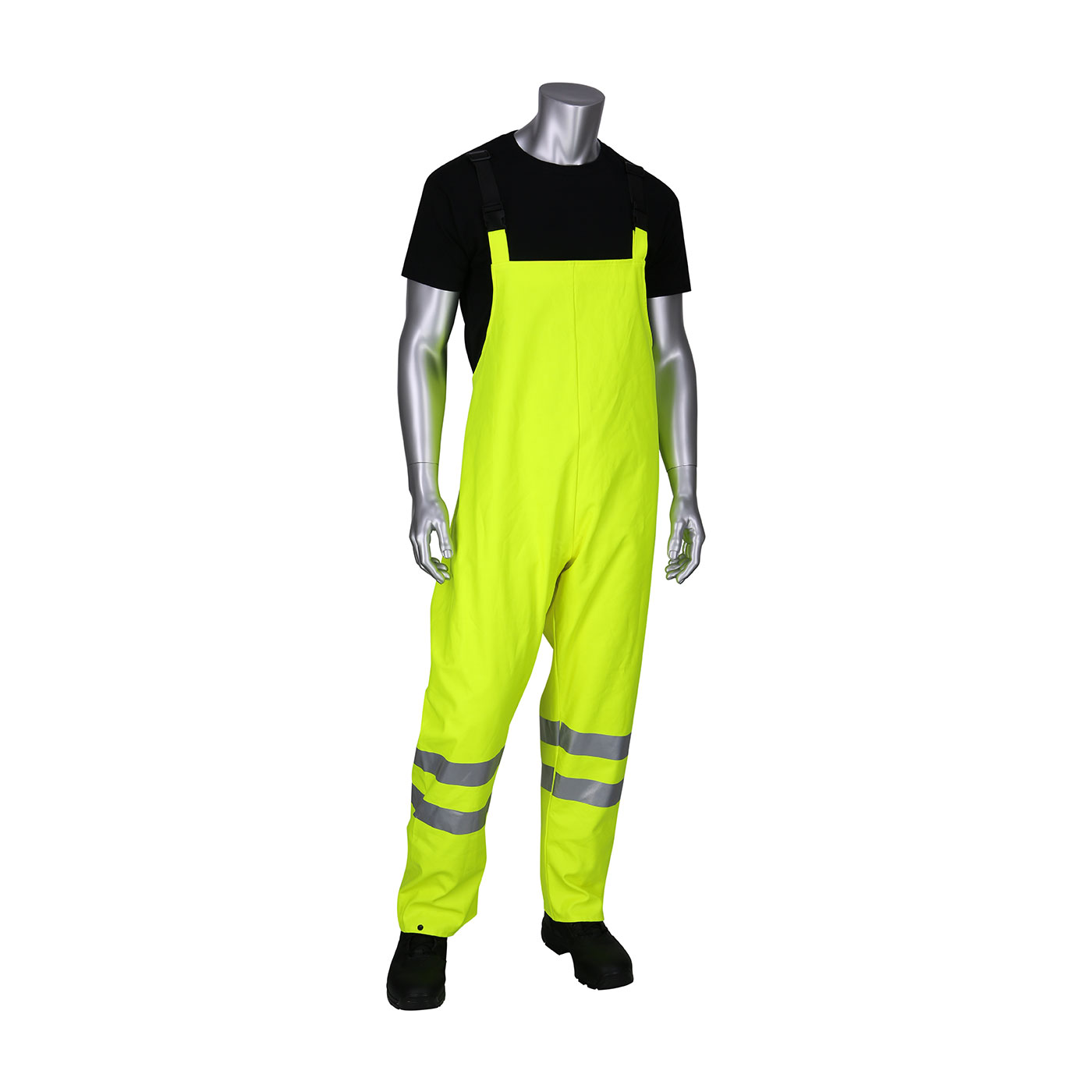 BIB RAIN L HI-VIZ YEL 29IN 54IN 12OZ