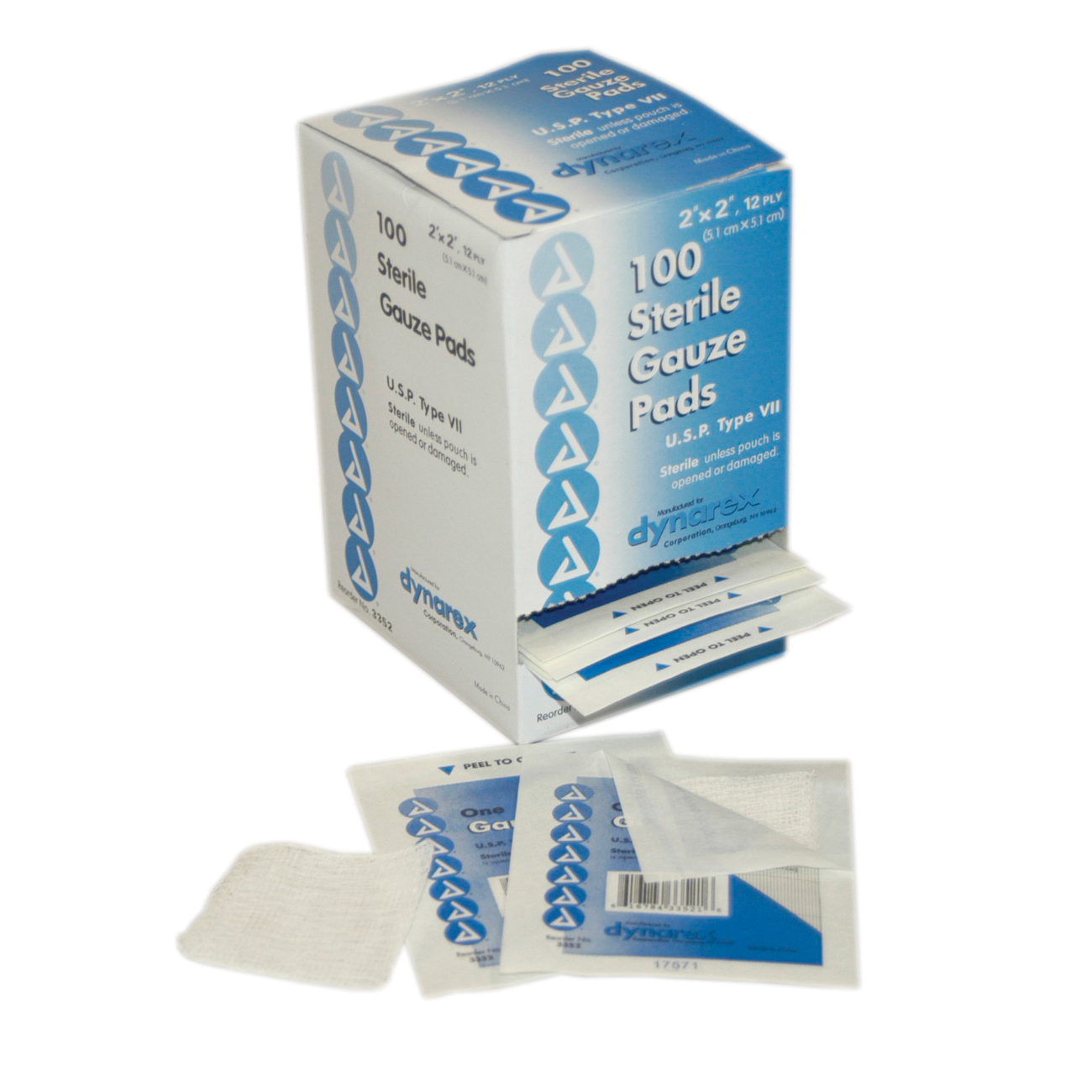2 IN GAUZE PADS 100/BX