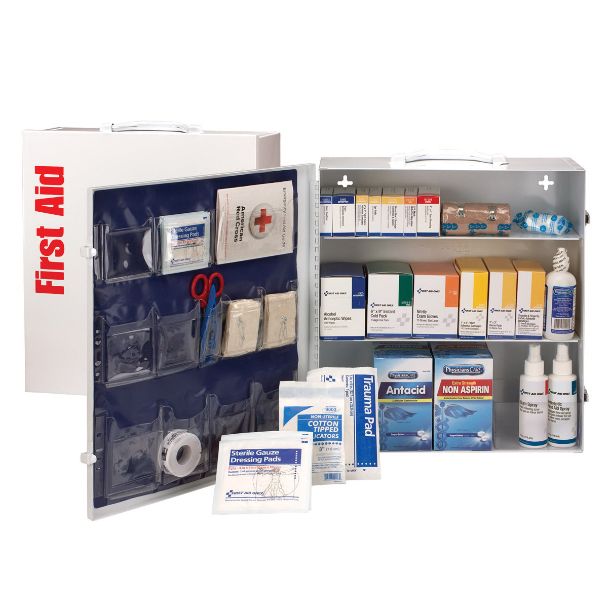 CABINET AID FIRST WALL 669 STL 3 WHT