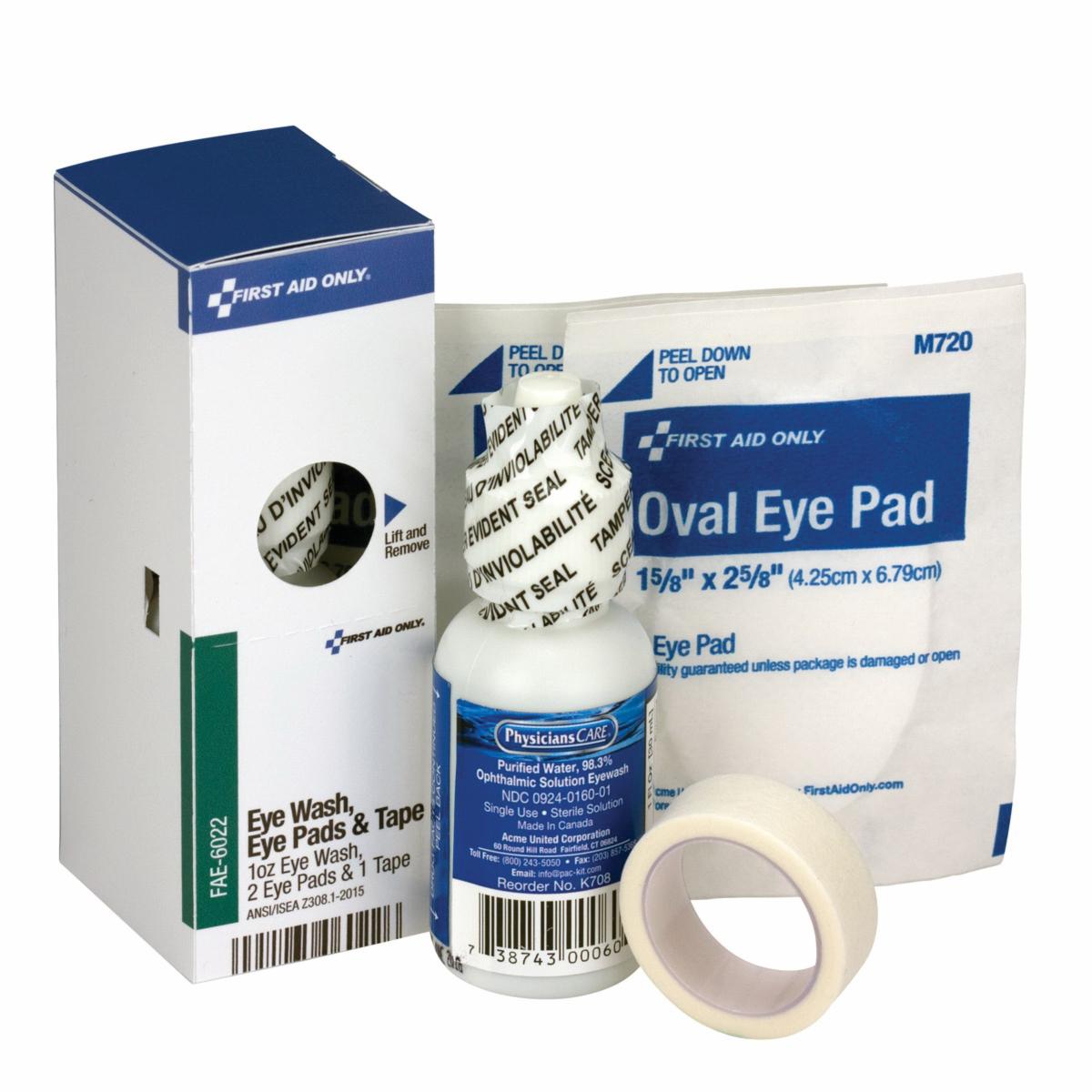 REFILL PADS EYE AND WASH EYE 1OZ BL