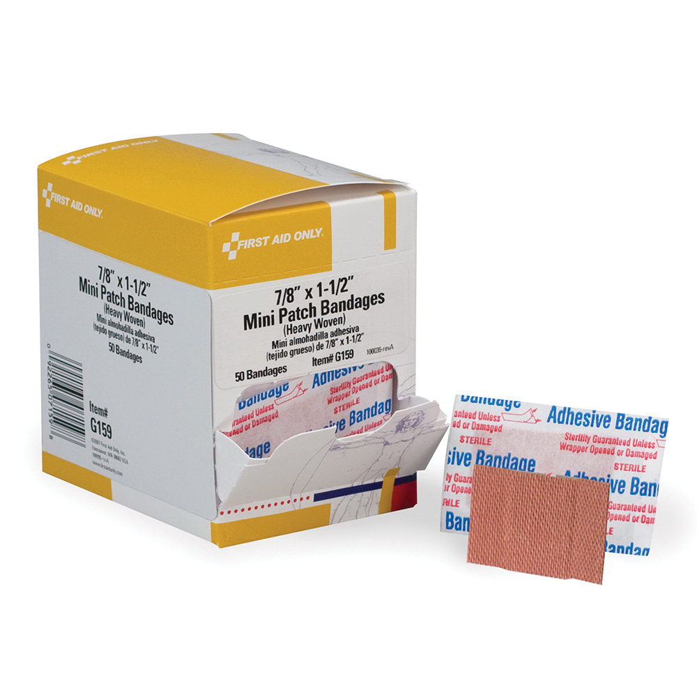 BANDAGE ADH HVY WOVEN FABRIC BEIGE 7/8IN