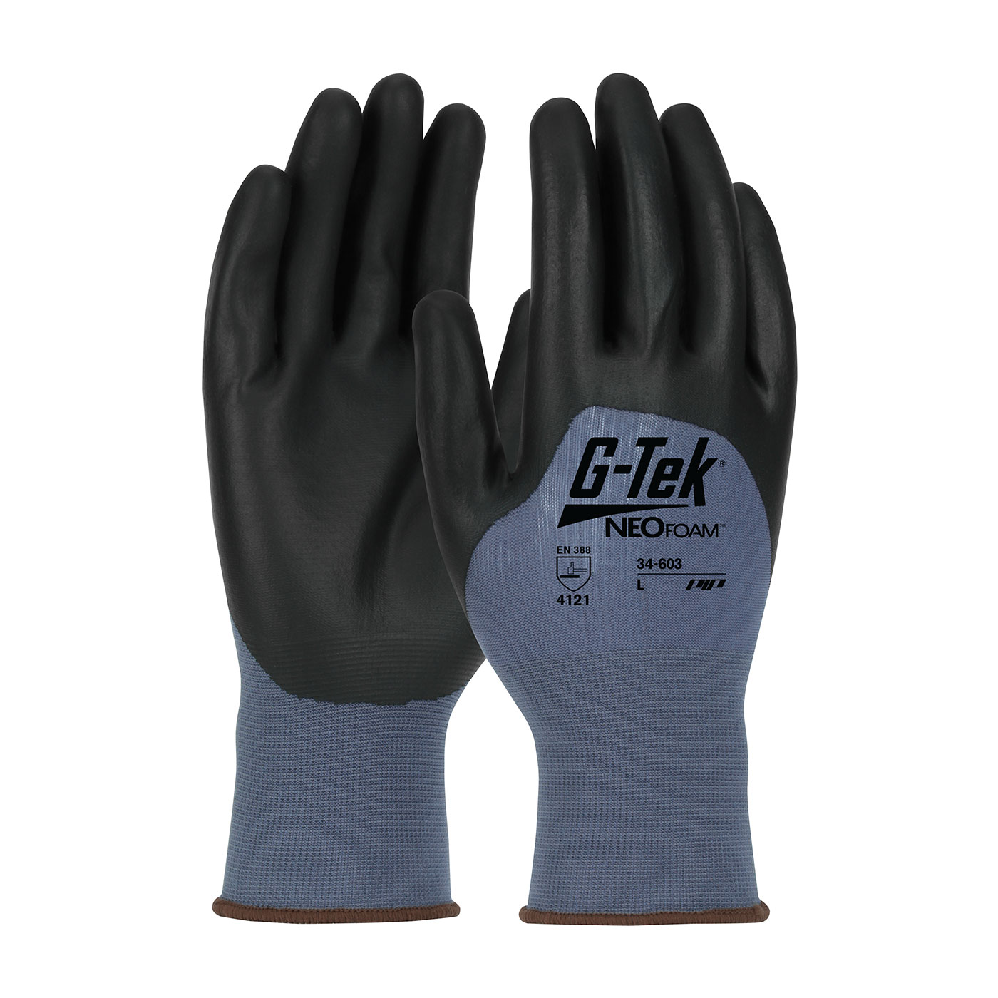 GLOVES GP WORK CTD SMLS KNIT/FOAM GRIP