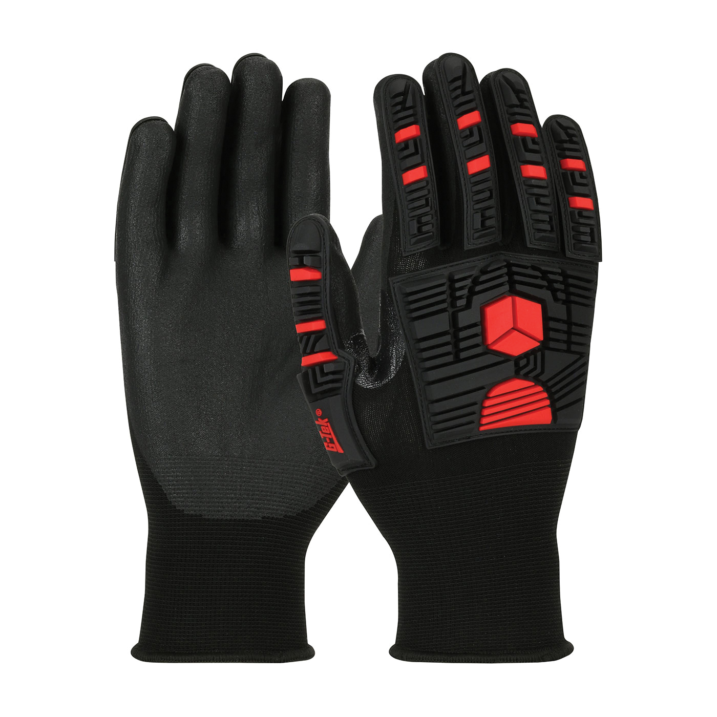 GLOVES BLENDED IMP 2XL NYL/SPANDEX/TPR