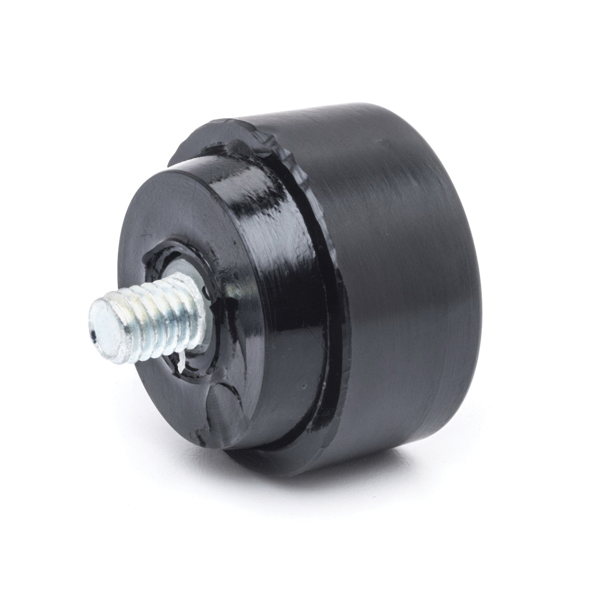 TIP HMR FACE SOFT 1-1/2IN PVC HARD BK