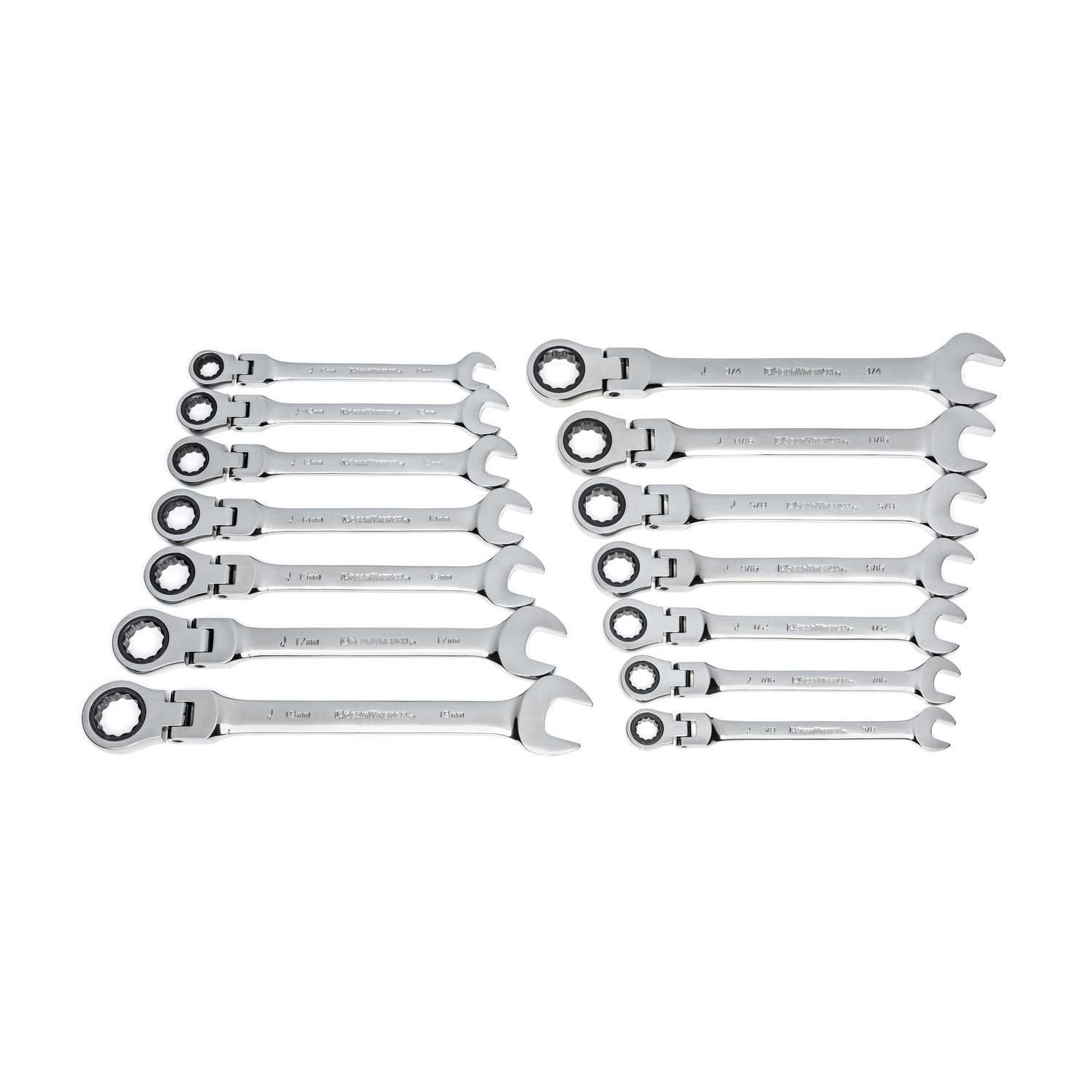 COMBINATION WRENCH SET METRIC/IMPRL 14