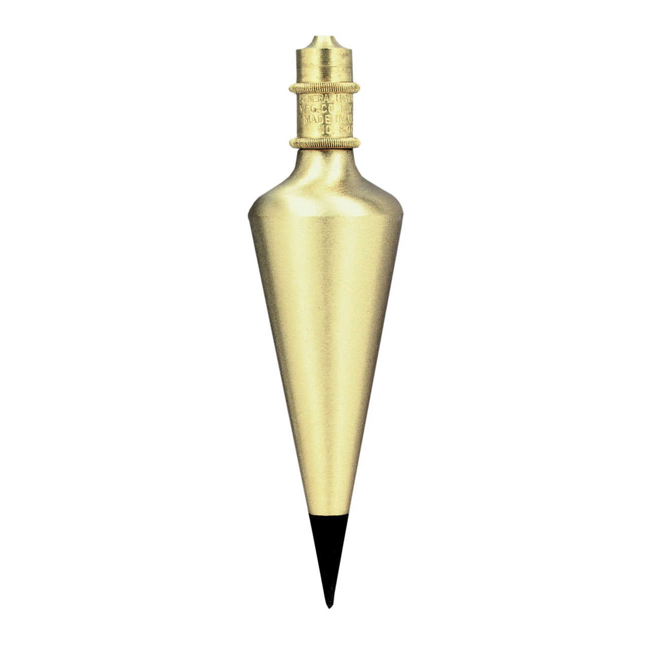 BOB PLUMB 12OZ 1-3/8IN 5IN SOL BRS CONE