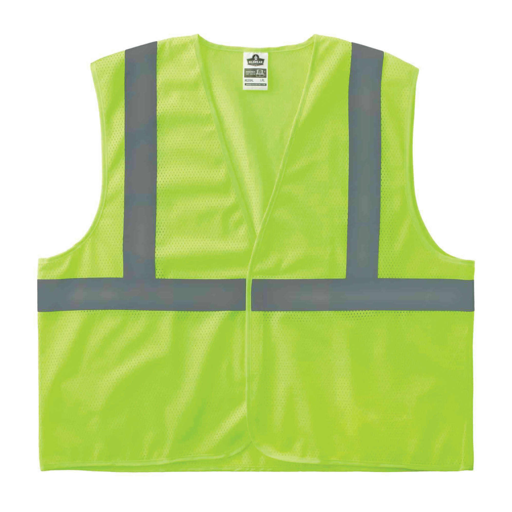 VEST ECONO SUPER 2XL/3XL HI-VIZ LIME SIL