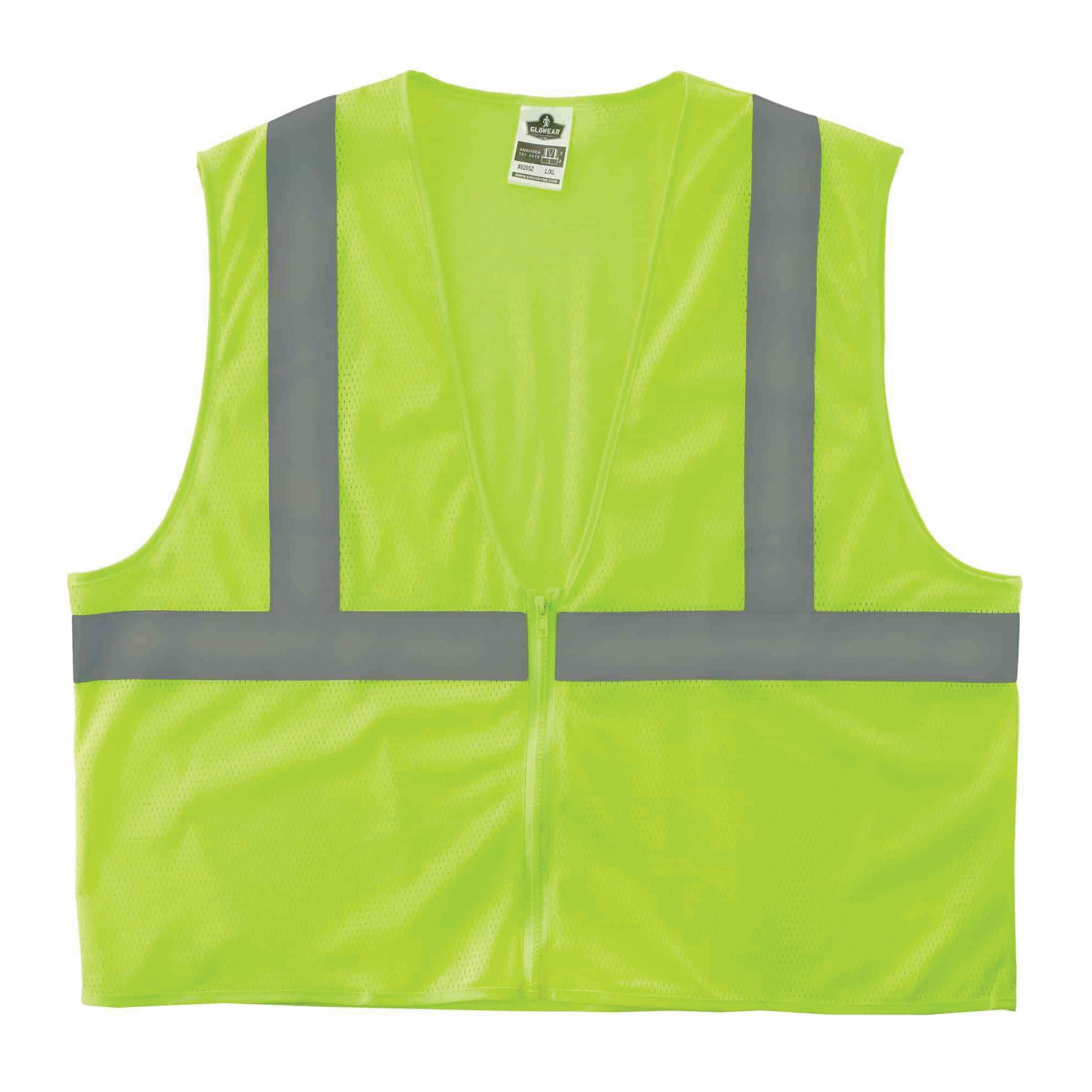 VEST ECONO SUPER 2XL/3XL HI-VIZ LIME SIL