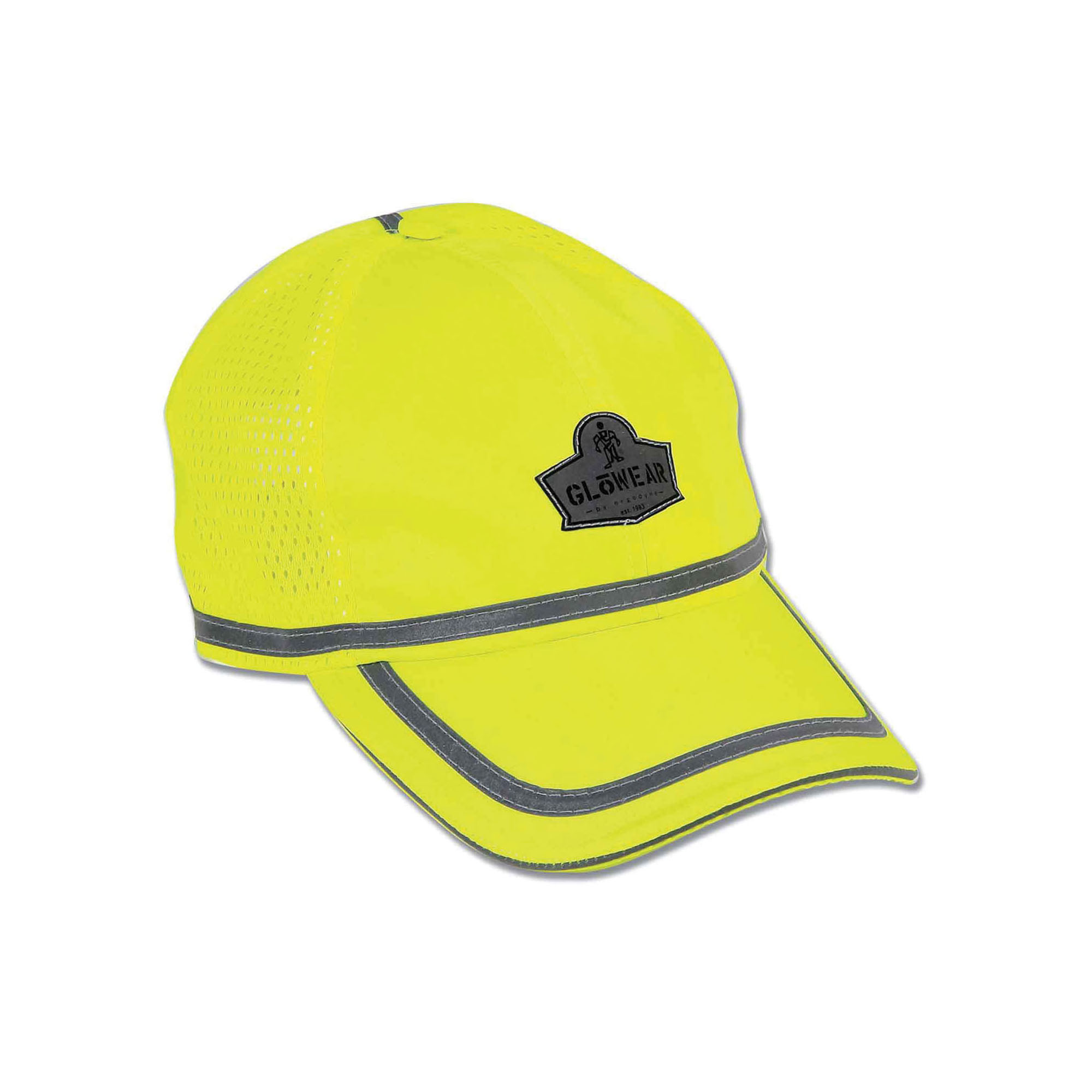 CAP BASEBALL UNIV HI-VIZ LIME