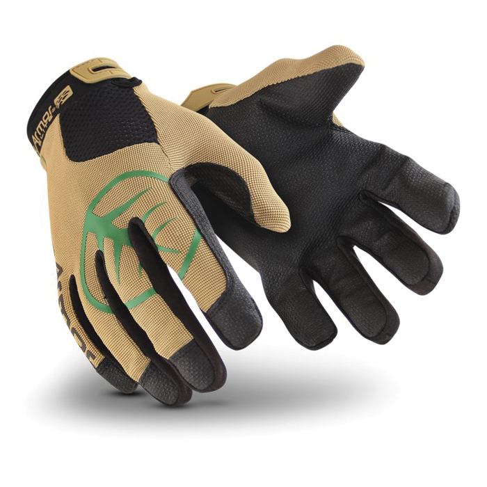 GLOVES CUT-RESISTANT L/SZ 9 A9 3 BK/TAN
