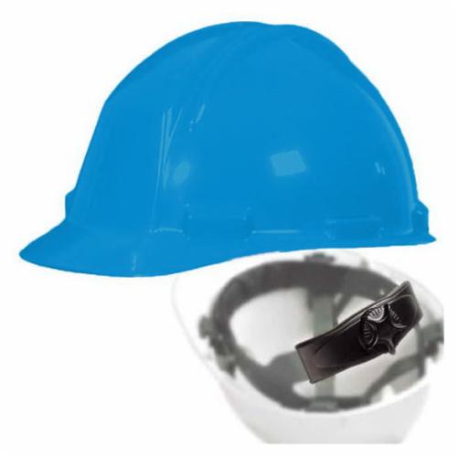 HAT HARD SAF HDPE 4-PT NYL CLASS E YES