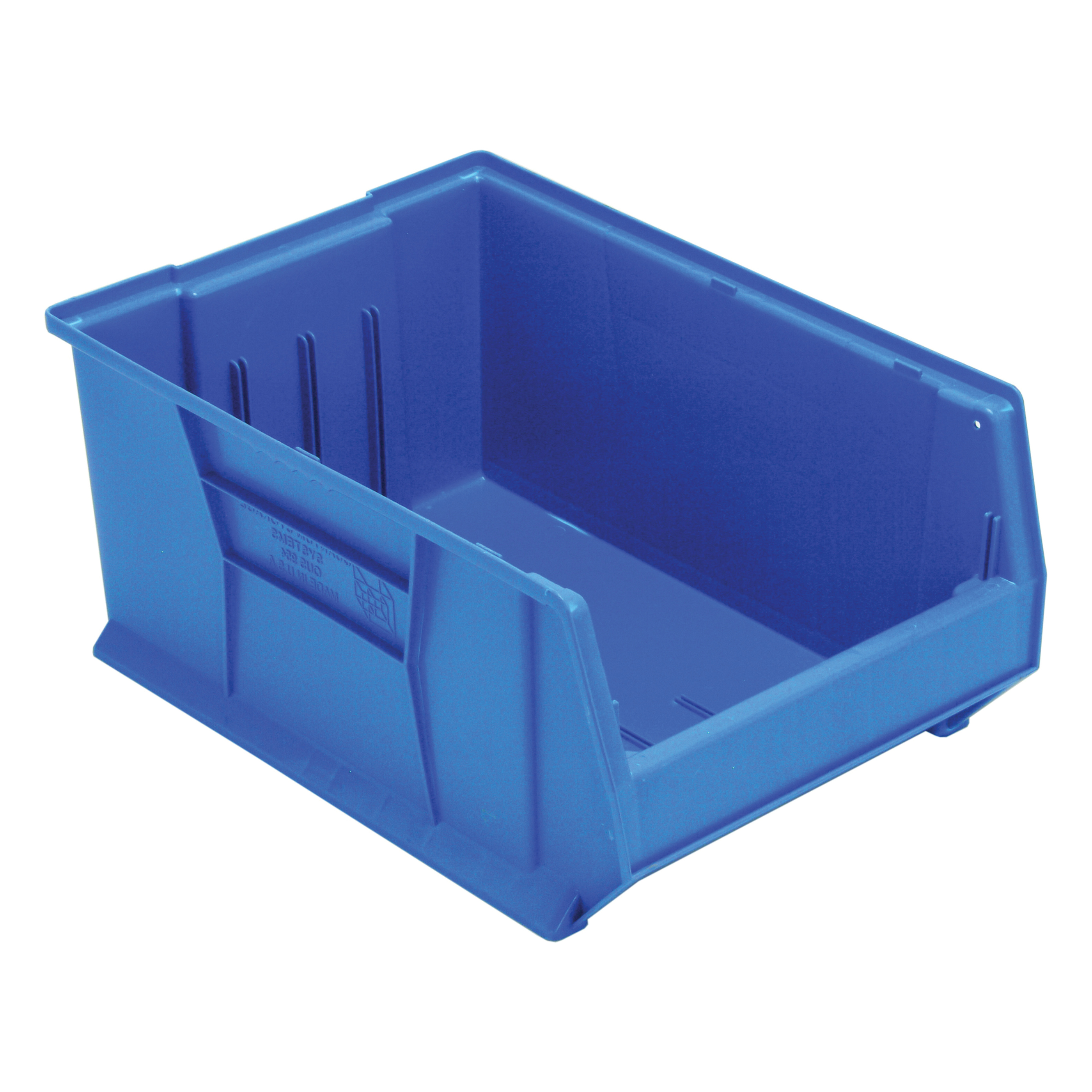 CONTAINER STACKABLE 23-7/8IN 16-1/2IN BL