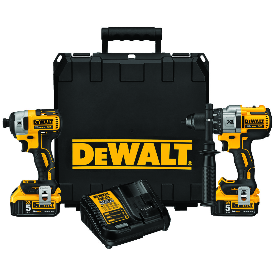 DRILL AND IMPACT DRIVER KIT CORDLESS HMR